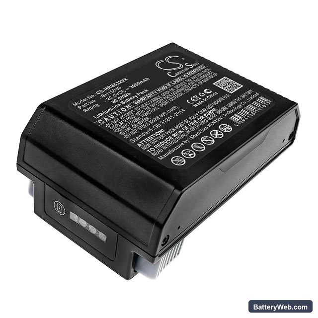 Vax Replacement Battery, 20V, 3000mAh, Li-ion 1