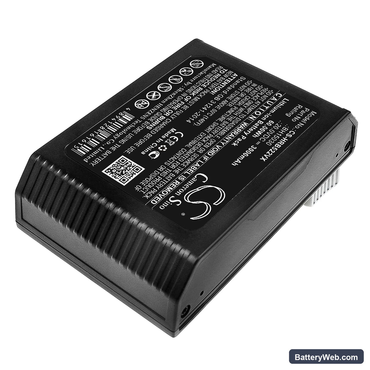 Vax Replacement Battery, 20V, 3000mAh, Li-ion 2