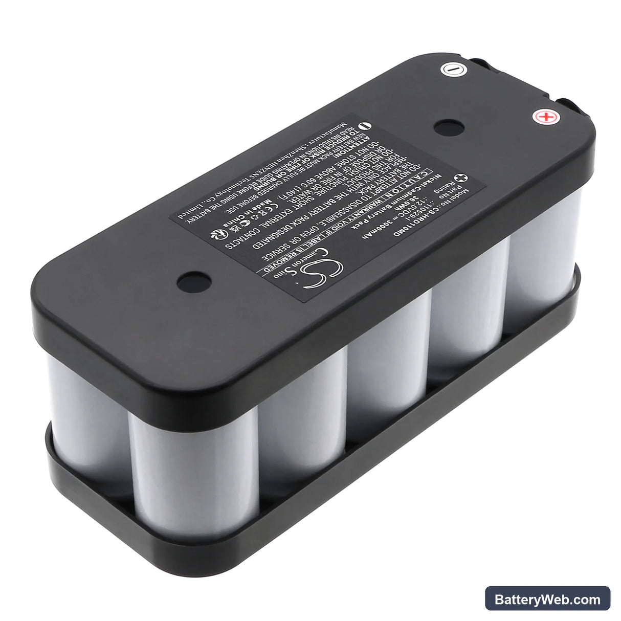Horbiger Hydraulik Replacement Battery, 12V, 3000mAh, Ni-CD 2