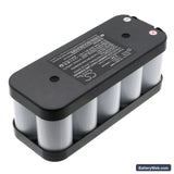 Horbiger Hydraulik Replacement Battery, 12V, 3000mAh, Ni-CD 2