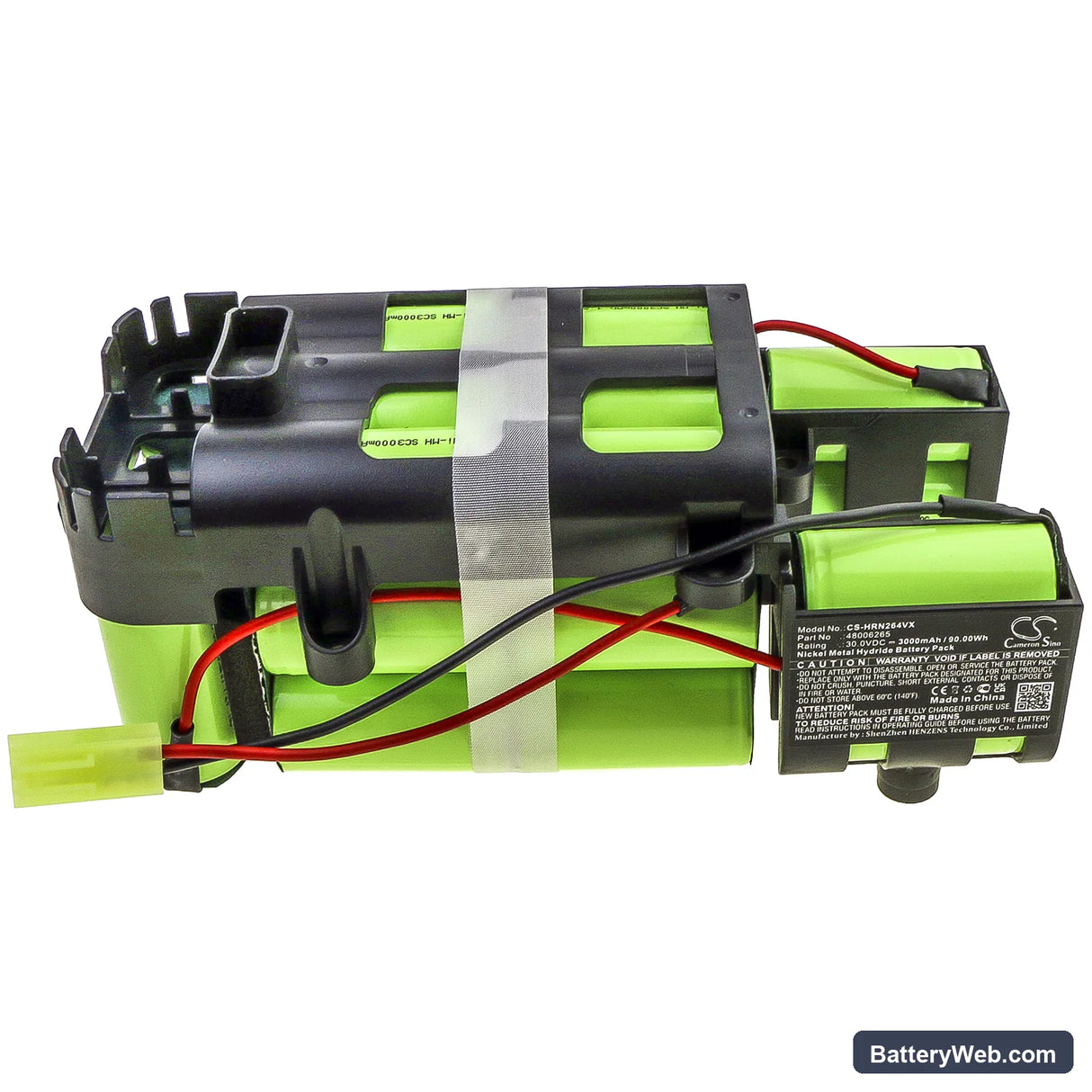 Hoover ATHN30GR011 Replacement Battery, 30V, 3000mAh, Ni-MH 3