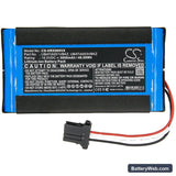 Sharp COCOROBO RX-V60 Replacement Battery, 16V, 3000mAh, LiFePO4 3