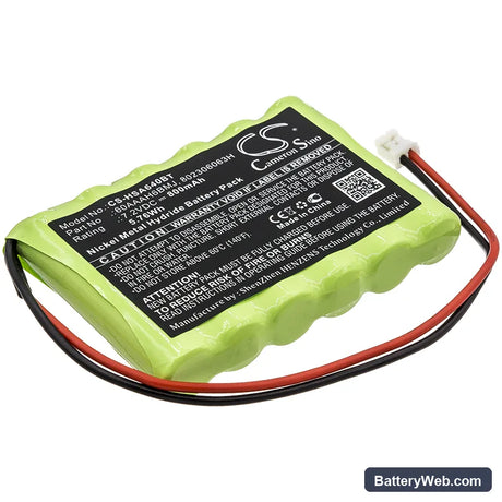 Yale HSA6400 Premium Alarm Control Panel Replacement Battery, 7.2V, 800mAh, Ni-MH 1