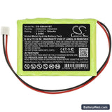 Yale Alarm control panels Replacement Battery, 7.2V, 700mAh, Ni-MH 3