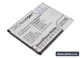 Hisense E956Q Replacement Battery, 3.8V, 1700mAh, Li-ion 1