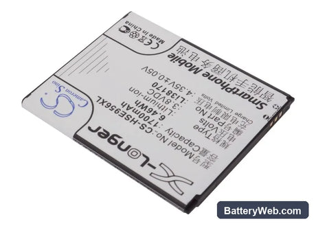 Hisense E956Q Replacement Battery, 3.8V, 1700mAh, Li-ion 2