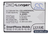 Hisense E956Q Replacement Battery, 3.8V, 1700mAh, Li-ion 5