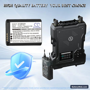 Hollyland Solidcom M1 Replacement Battery, 3.8V, 1500mAh, Li-Polymer 1