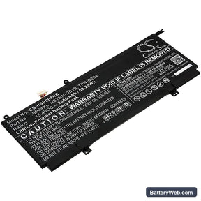 HP Spectre X360 13-AP0000NA Replacement Battery, 15.4V, 3850mAh, Li-Polymer 1