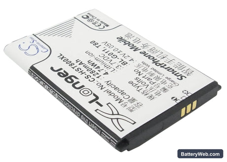 GIONEE GN100 Replacement Battery, 3.7V, 1280mAh, Li-ion 2