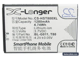 GIONEE GN100 Replacement Battery, 3.7V, 1280mAh, Li-ion 5