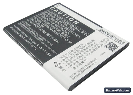 Hisense T912 Replacement Battery, 3.7V, 1450mAh, Li-ion 4