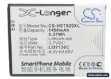 Hisense T912 Replacement Battery, 3.7V, 1450mAh, Li-ion 5