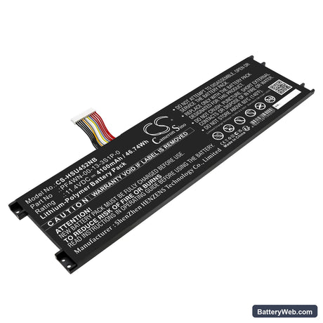 Motile M142 Replacement Battery, 11.4V, 4100mAh, Li-Polymer 1