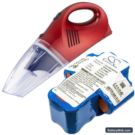 Hoover HSV40 Replacement Battery, 14.4V, 3000mAh, Ni-MH 4