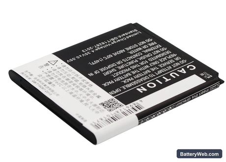 Hisense HS-X6 Replacement Battery, 3.8V, 2600mAh, Li-ion 5