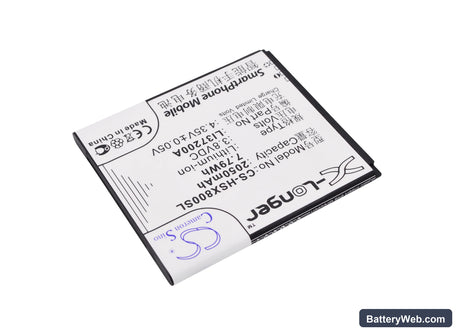 Hisense HS-X8T Replacement Battery, 3.8V, 2050mAh, Li-Polymer 2