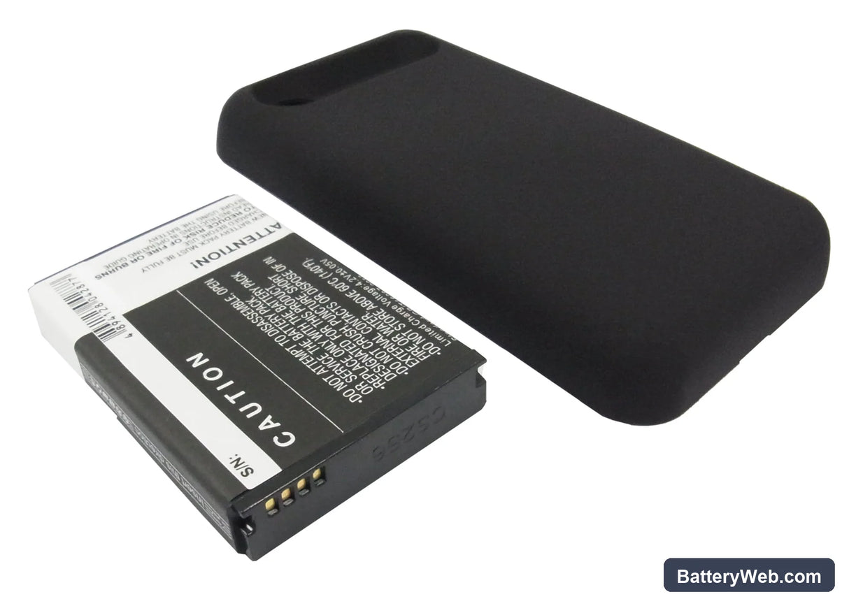 HTC Incredible S Replacement Battery, 3.7V, 2400mAh, Li-ion 3