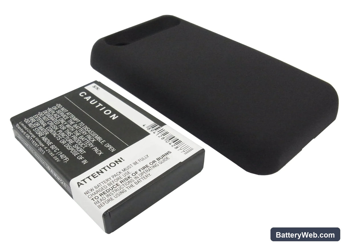 HTC Incredible S Replacement Battery, 3.7V, 2400mAh, Li-ion 4