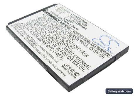 HTC EVO Shift 4G Replacement Battery, 3.7V, 1200mAh, Li-ion 1