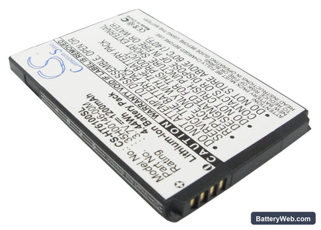HTC EVO Shift 4G Replacement Battery, 3.7V, 1200mAh, Li-ion 2