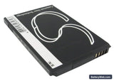 HTC EVO Shift 4G Replacement Battery, 3.7V, 1200mAh, Li-ion 3
