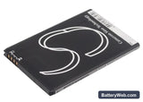 Verizon Droid Incredible 2 Replacement Battery, 3.7V, 1350mAh, Li-ion 4