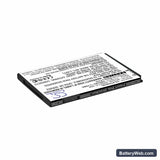 Verizon Droid Incredible Replacement Battery, 3.7V, 1000mAh, Li-ion 2