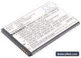 HTC ADR6410 Replacement Battery, 3.7V, 1300mAh, Li-ion 1