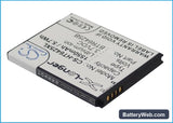 HTC Rezound Replacement Battery, 3.7V, 1550mAh, Li-ion 2