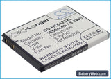 HTC Rezound Replacement Battery, 3.7V, 1550mAh, Li-ion 3