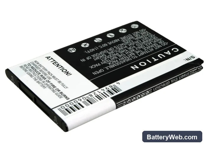 HTC Desire Z Replacement Battery, 3.7V, 1500mAh, Li-ion 4