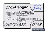 HTC Desire Z Replacement Battery, 3.7V, 1500mAh, Li-ion 5