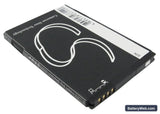 T-Mobile G2 Replacement Battery, 3.7V, 1000mAh, Li-ion 3