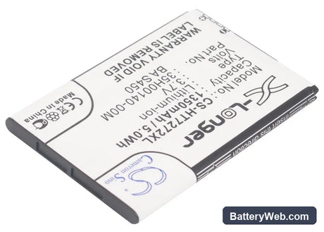 HTC Desire Z Replacement Battery, 3.7V, 1350mAh, Li-ion 2