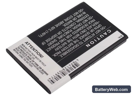 HTC 7 Pro Replacement Battery, 3.7V, 1600mAh, Li-ion 3