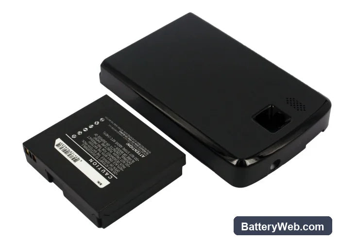 HTC Touch Pro HD Replacement Battery, 3.7V, 2700mAh, Li-ion 3