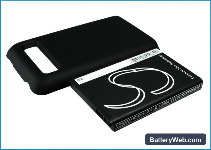 HTC 7 Trophy Replacement Battery, 3.7V, 3000mAh, Li-ion 2
