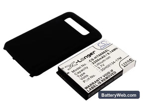 HTC 7 Trophy Replacement Battery, 3.7V, 2200mAh, Li-ion 1