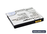 AT&T Inspire 4G Replacement Battery, 3.7V, 1250mAh, Li-ion 1