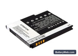 AT&T Inspire 4G Replacement Battery, 3.7V, 1250mAh, Li-ion 4