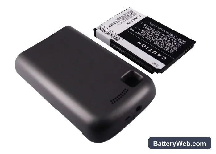 HTC Tatto Replacement Battery, 3.7V, 2000mAh, Li-ion 4