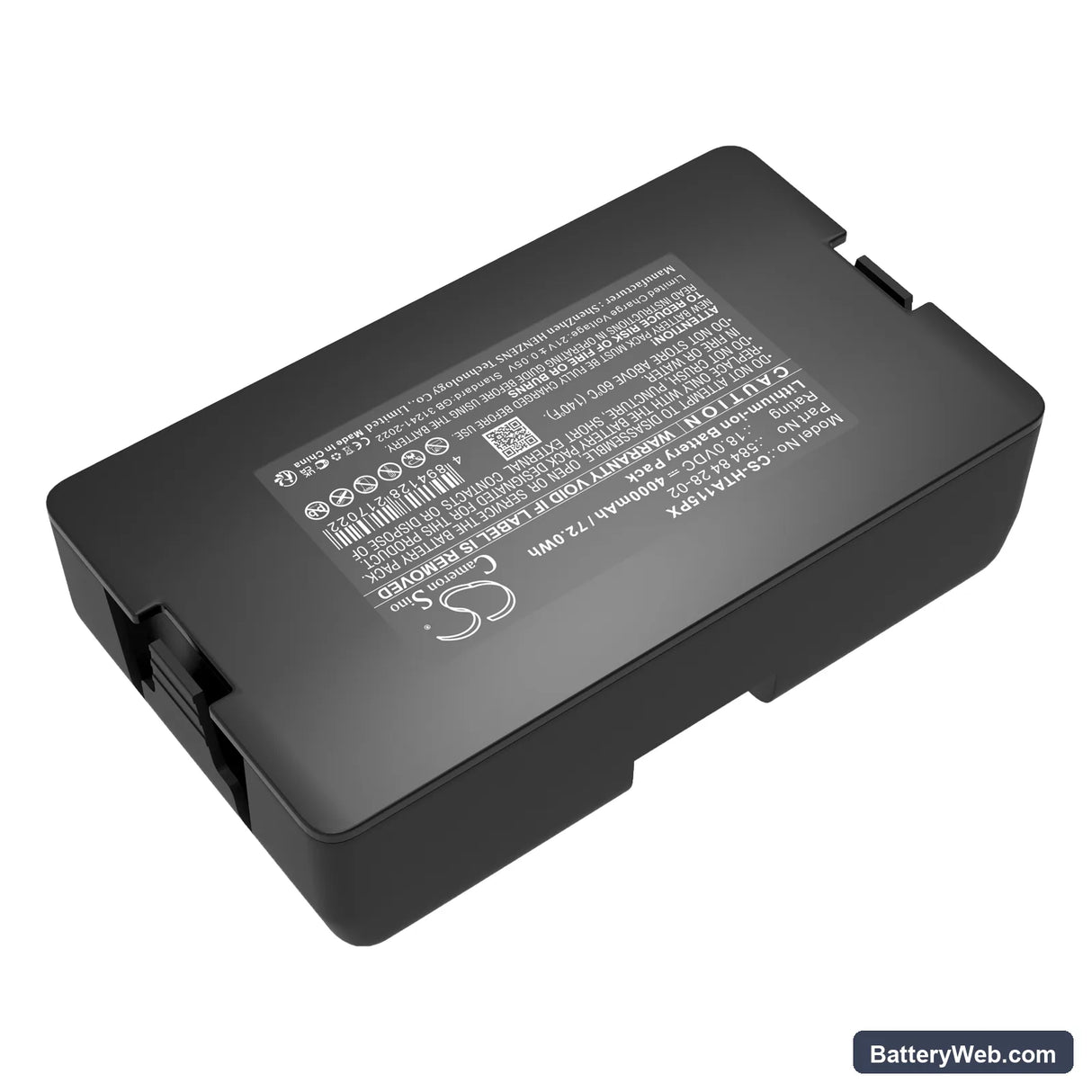 Flymo Easielife Go Replacement Battery, 18V, 4000mAh, Li-ion 2