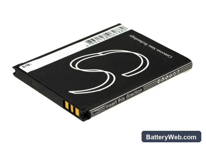 HTC Desire C Replacement Battery, 3.7V, 1100mAh, Li-ion 2