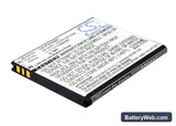 HTC Desire C Replacement Battery, 3.7V, 1100mAh, Li-ion 4