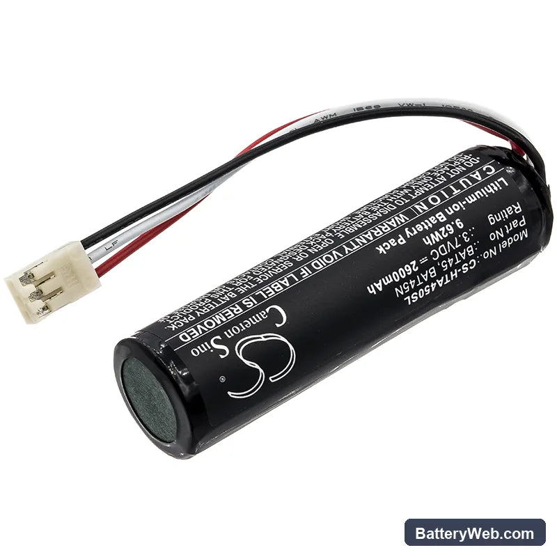 HT Instruments THT45 Replacement Battery, 3.7V, 2600mAh, Li-ion 2