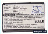 HTC Chacha Replacement Battery, 3.7V, 1200mAh, Li-ion 5