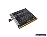 HTC One A9 Replacement Battery, 3.85V, 2100mAh, Li-Polymer 4