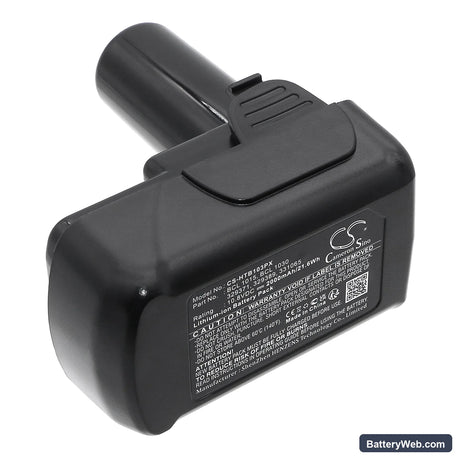 Hitachi CJ10DL Replacement Battery, 10.8V, 2000mAh, Li-ion 3