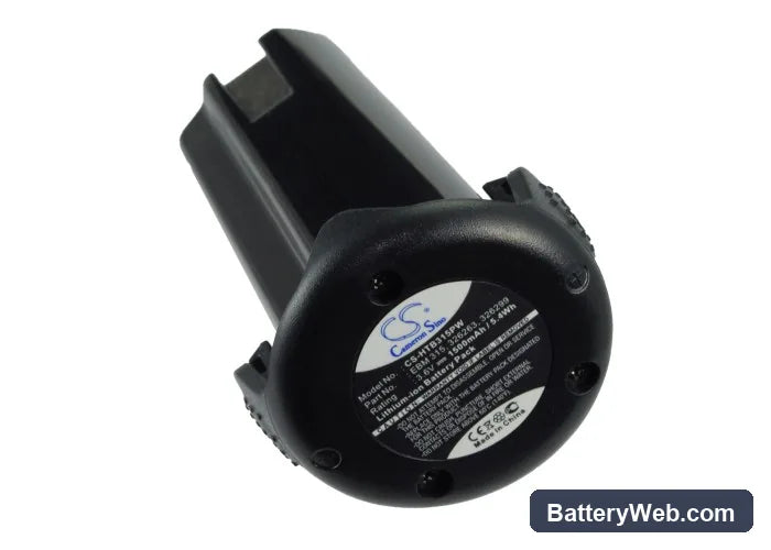Hitachi DB 3DL Replacement Battery, 3.6V, 1500mAh, Li-ion 3
